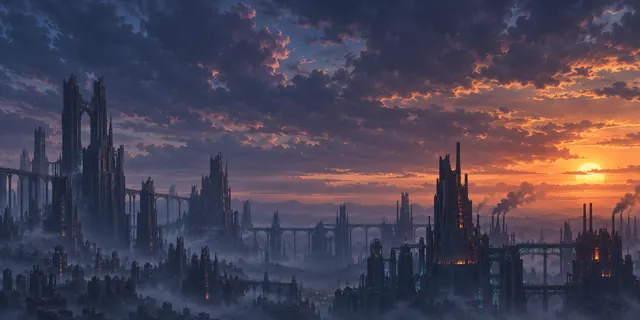 Le crépuscule de La Brèche