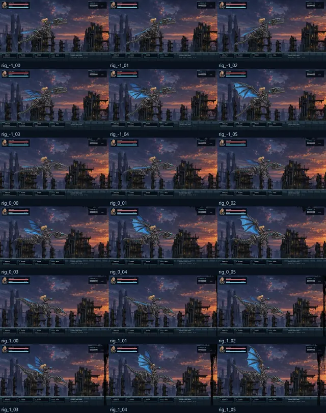 Observer le rig en mouvement